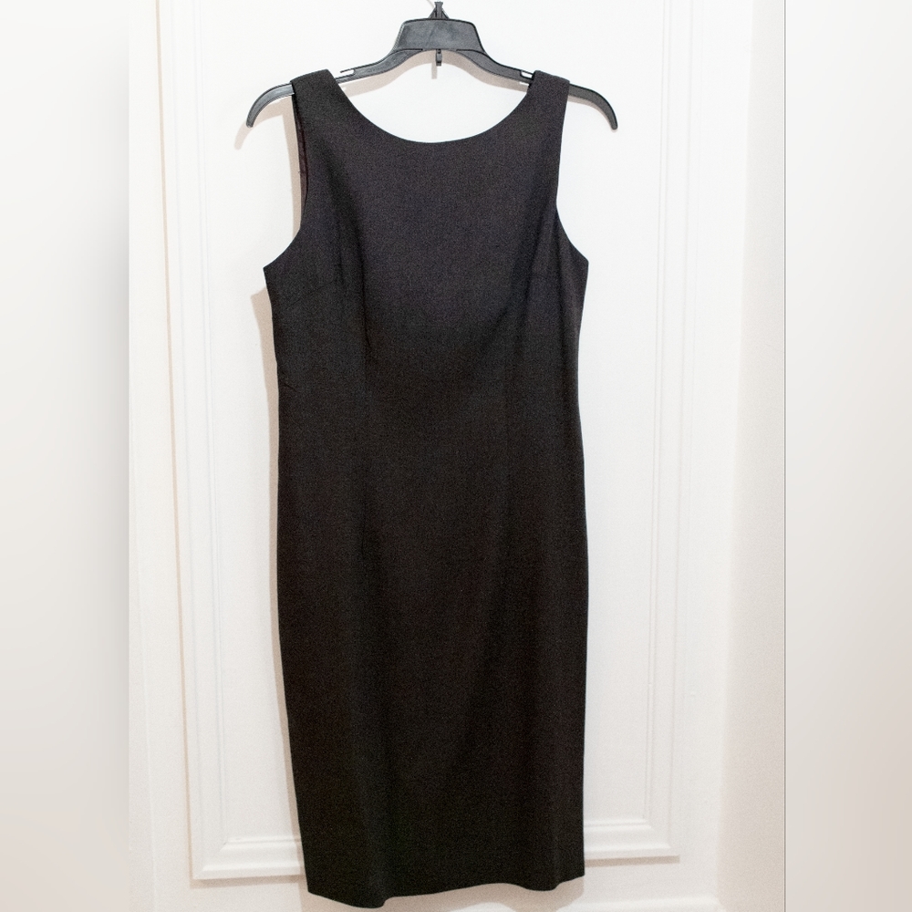 Jessica Howard Vintage Little Black Evening Dress 1980s Size 8